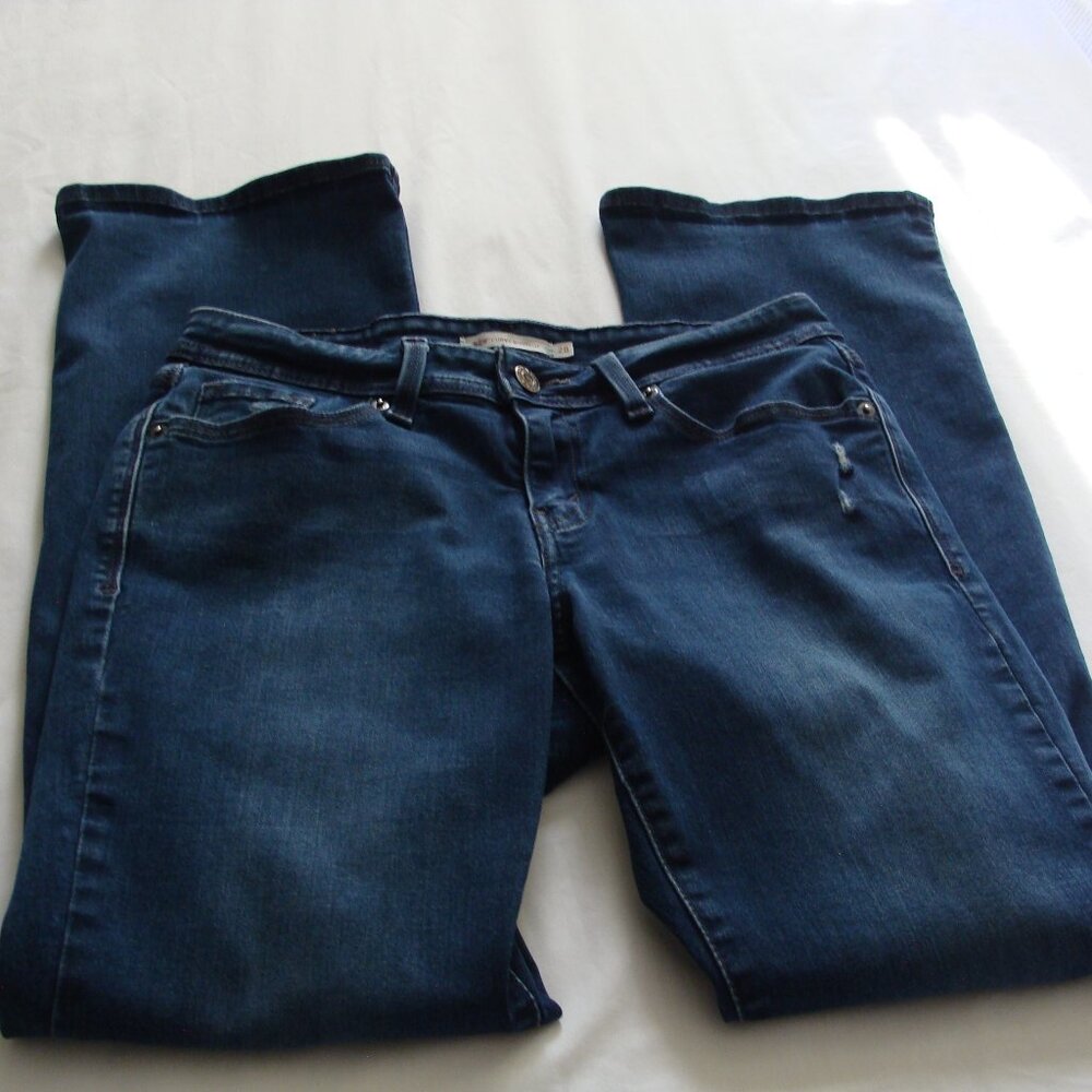 LEVI's 529 Medium-Dark Wash "CURVY BOOT Cut" Jeans Sz 28